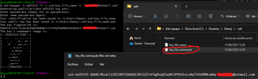 SSH clave pública