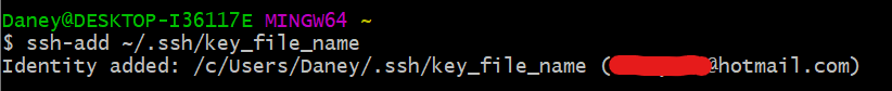 ssh key file